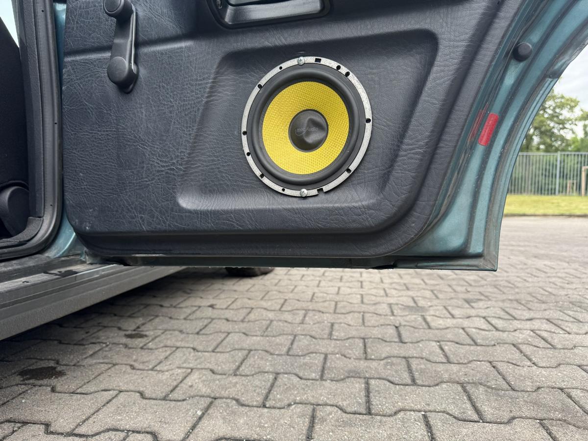 Audi 80B4 original T&uuml;r hinten rechts LZ6P Gomera Gr&uuml;nmet. Kombi Avant Bj.1993